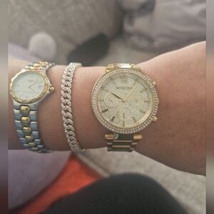 Michael Kors Parker Chrono Blitz Dial